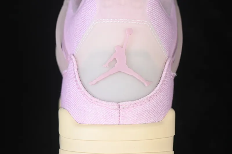 All categories Air Jordan Jordan series basketball shoes Air Jordan 4 Air Jordan 4 Retro "Iced Carmine" AJ4 Jordan 4 denim ice plum powder replica basketball shoes IB6716-600